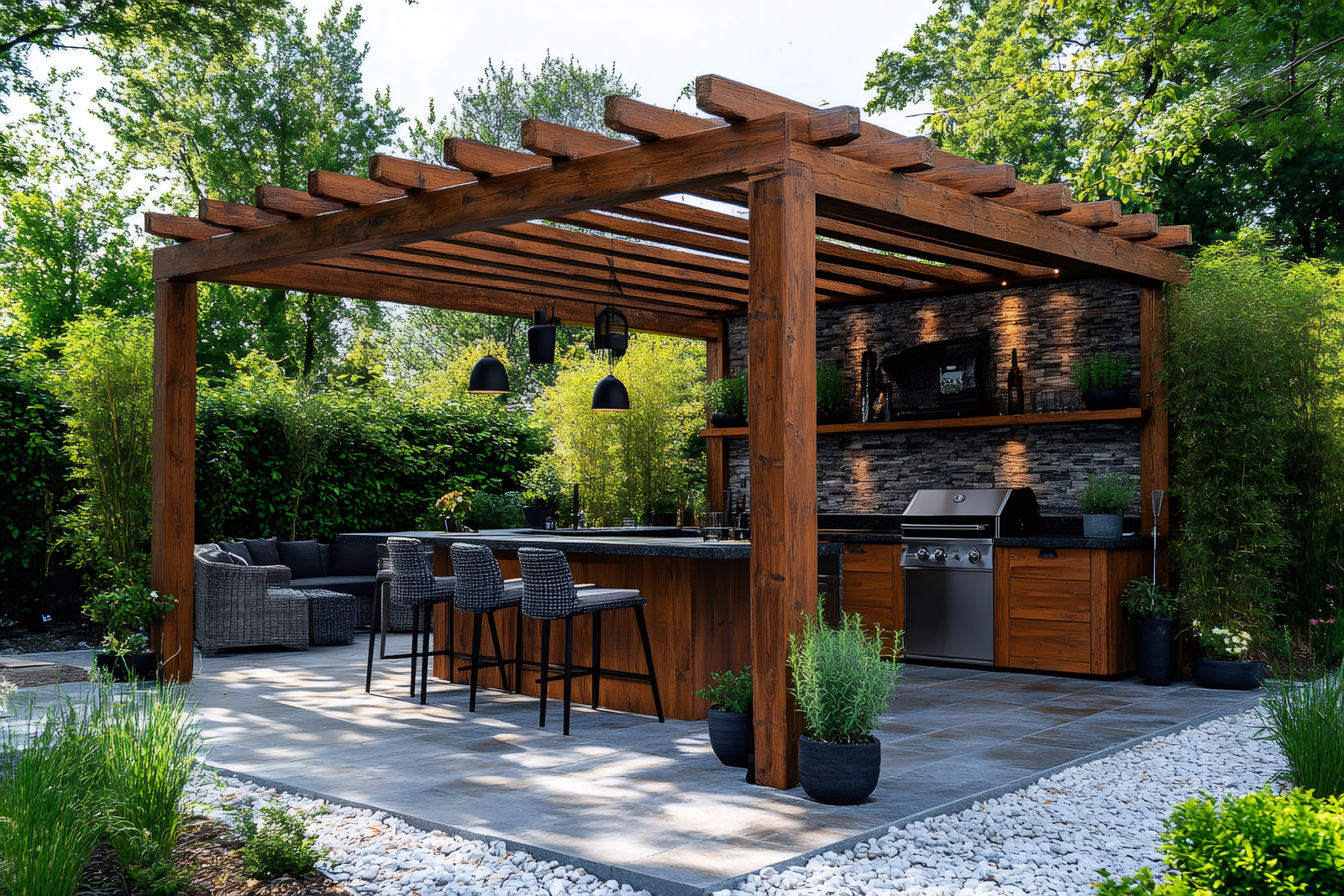 We build, assemble and install gazebo's and other backyard furniture, grills and kitchens in Fort Worth 7 days a week.